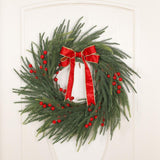 Maxbell Christmas Wreath Decorations Garland Party Farmhouse Window Christmas Wreath