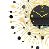 Maxbell Decorative Clock Simple Silent Modern Wall Clock for Indoor Living Room Home