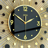 Maxbell Decorative Clock Simple Silent Modern Wall Clock for Indoor Living Room Home
