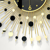 Maxbell Decorative Clock Simple Silent Modern Wall Clock for Indoor Living Room Home