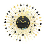 Maxbell Decorative Clock Simple Silent Modern Wall Clock for Indoor Living Room Home