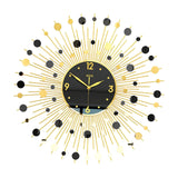 Maxbell Decorative Clock Simple Silent Modern Wall Clock for Indoor Living Room Home