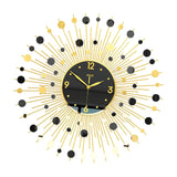 Maxbell Decorative Clock Simple Silent Modern Wall Clock for Indoor Living Room Home