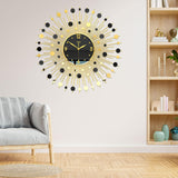 Maxbell Decorative Clock Simple Silent Modern Wall Clock for Indoor Living Room Home