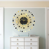 Maxbell Decorative Clock Simple Silent Modern Wall Clock for Indoor Living Room Home