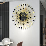 Maxbell Decorative Clock Simple Silent Modern Wall Clock for Indoor Living Room Home