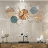 Maxbell Wall Clock Simple Mute Unique Decorative Clock for Dining Room Studio Office
