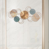 Maxbell Wall Clock Simple Mute Unique Decorative Clock for Dining Room Studio Office