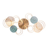 Maxbell Wall Clock Simple Mute Unique Decorative Clock for Dining Room Studio Office