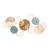 Maxbell Wall Clock Simple Mute Unique Decorative Clock for Dining Room Studio Office