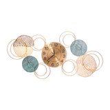 Maxbell Wall Clock Simple Mute Unique Decorative Clock for Dining Room Studio Office