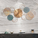 Maxbell Wall Clock Simple Mute Unique Decorative Clock for Dining Room Studio Office