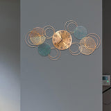 Maxbell Wall Clock Simple Mute Unique Decorative Clock for Dining Room Studio Office