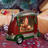 Maxbell Car Christmas Santa Decoration Innovative for Office Cabinet Christmas Party