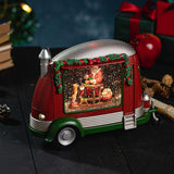 Maxbell Car Christmas Santa Decoration Innovative for Office Cabinet Christmas Party