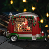 Maxbell Car Christmas Santa Decoration Innovative for Office Cabinet Christmas Party