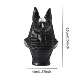 Maxbell Egyptian Statue Resin Decorative Figurine for Bookshelf Shelf Bedroom