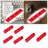 Maxbell Switch and Receptacle Spacers for Electric Wall Switch Loose Outlet Plug Fix 48pcs