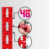 Maxbell Switch and Receptacle Spacers for Electric Wall Switch Loose Outlet Plug Fix 48pcs