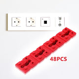 Maxbell Switch and Receptacle Spacers for Electric Wall Switch Loose Outlet Plug Fix 48pcs