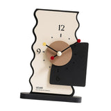 Maxbell 2x Table Clocks Gifts Modern Simple Desk Clocks for Bedroom Study Countertop