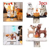 Maxbell 6x Halloween Night Lights Gifts Cute Night Lamps for Home Hallway