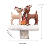 Maxbell 6x Halloween Night Lights Gifts Cute Night Lamps for Home Hallway