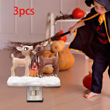 Maxbell 6x Halloween Night Lights Gifts Cute Night Lamps for Home Hallway