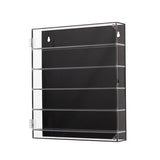 Maxbell 5 Tier Acrylic Display Box Cabinet Collectibles with Shelves Clear Organizer