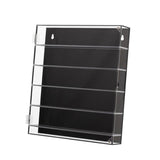 Maxbell 5 Tier Acrylic Display Box Cabinet Collectibles with Shelves Clear Organizer