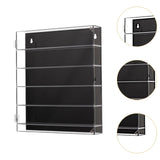 Maxbell 5 Tier Acrylic Display Box Cabinet Collectibles with Shelves Clear Organizer
