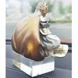 Maxbell Monkey Figurine Crafts Photo Props Car Statue for Office Living Room Husband