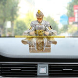 Maxbell Monkey Figurine Crafts Photo Props Car Statue for Office Living Room Husband