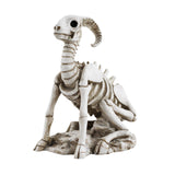 Maxbell Goat Skeleton Statue Gift Halloween Figurine for Bedroom Housewarming Indoor