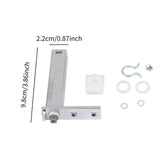 Maxbell Refrigerator Hinge Replacement Heavy Duty Rust Resistance Fridge Door Hinges