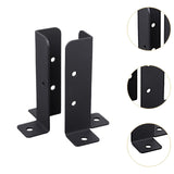 Maxbell Adjustable Deck Post Anchor Base Brackets Post Holders Support Base Brackets 4Pcs