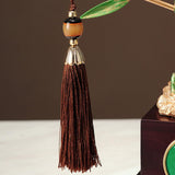 Maxbell Bamboo Statue Ornament Creative Bamboo Sculpture for Bookshelf Office Garden