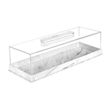 Maxbell 2xBakery Pastry Display Case Dessert Display Plate for Store Birthday Weddings White