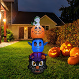 Maxbell LED Lights Porch Lawn Inflatable Toy Halloween Inflatable Decoration Outdoor