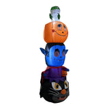 Maxbell Halloween Inflatable Decoration Outdoor with LED Light Lawn Pumpkin Cat Evil