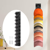 Baseball Caps Organizer Stand Cap Display Holder for Bedroom Closet Entrance Black