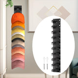 Baseball Caps Organizer Stand Cap Display Holder for Bedroom Closet Entrance Black