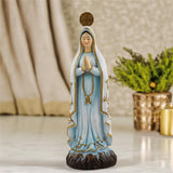 Maxbell Virgin Mary Statue Catholic Desktop Ornament for Festival Office Living Room