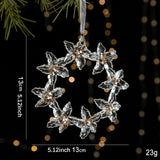 Maxbell Christmas Tree Pendant Winter Theme for Anniversary Birthday Fireplace