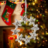 Maxbell Christmas Tree Pendant Winter Theme for Anniversary Birthday Fireplace