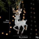 Maxbell Christmas Tree Pendant Winter Theme for Anniversary Birthday Fireplace