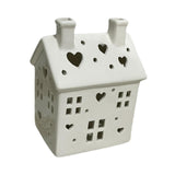 Maxbell White Xmas Farmhouse Winter Arts Crafts Holiday Christmas Decorations House
