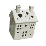 Maxbell White Xmas Farmhouse Winter Arts Crafts Holiday Christmas Decorations House