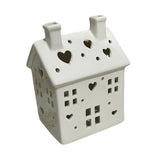 Maxbell White Xmas Farmhouse Winter Arts Crafts Holiday Christmas Decorations House