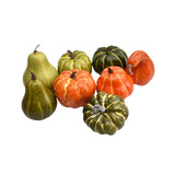 Maxbell 8 Pieces Fall Artificial Pumpkins Decoration for Farmhouse Decor Lightweight